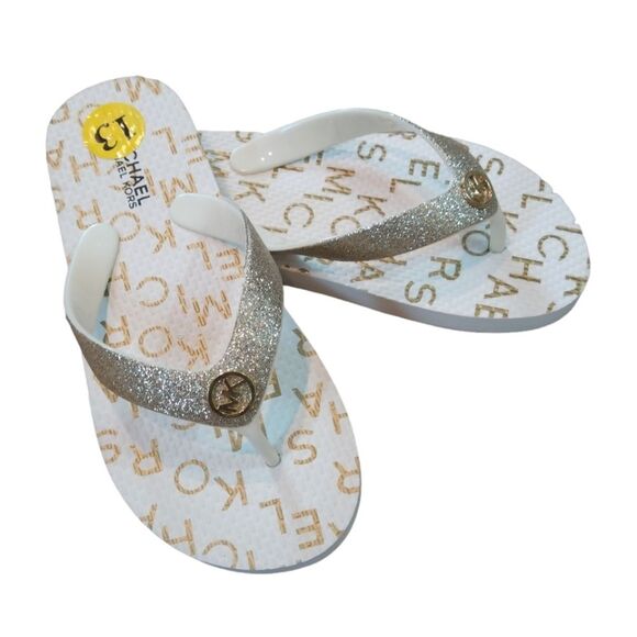 NWOB Michael Kors Flavia Flip Flops - Picture 1 of 7